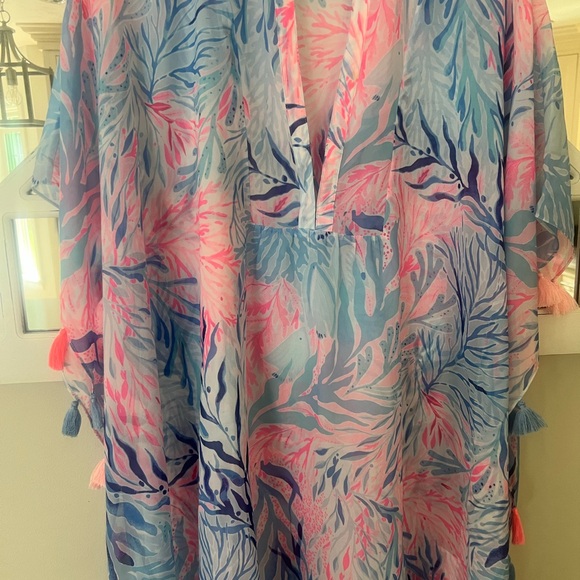 Lilly Pulitzer swim cover-up used good condition XXS - Picture 2 of 3